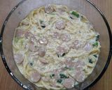Foto langkah ke 7 dari resep Spaghetti Schotel Sosis.