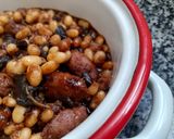 Foto del paso 6 de la receta: Fessolets a la salvia y ajo negro con salchichas