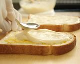 A picture of step 6 of Croque Monsieur (Toasted Ham and Cheese Sandwich).
