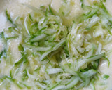 Foto del paso 2 de la receta: Fainá de queso y zapallitos