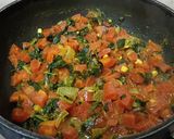 A picture of step 4 of Subji Carrot - Methi.