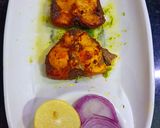 A picture of step 4 of Fish Tikka in the Oven.