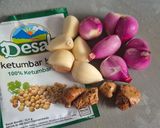 Foto langkah ke 2 dari resep Bobor Kangkung Labu Siam.