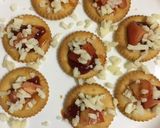 A picture of step 2 of Monaco cheesy bites.