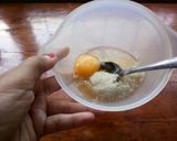 Foto langkah ke 1 dari resep Bolu Zebra Pandan #Nomixer #1telur.