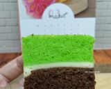 Foto langkah ke 10 dari resep Bolu kukus pandan coklat keju.