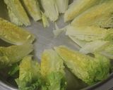 Foto del paso 1 de la receta Ensalada de pollo a la crema de almendras