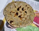A picture of step 2 of Bengali bhartha aur bajri rotla.