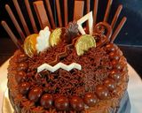 Foto langkah ke 13 dari resep Devil Food Cake.