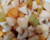 A picture of step 1 of Mix Fruits chat..