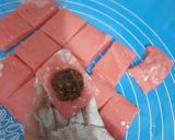 Foto langkah ke 5 dari resep Mochi Isi kacang cokelat.