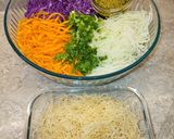 A picture of step 4 of Crunchy Asian Slaw.