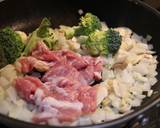 【北海道白醬燉】松阪豬蘑菇鮮蔬燉飯食譜步驟3照片