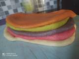 Rainbow Loaf (Roti tawar pelangi)