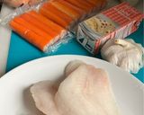 Foto del paso 1 de la receta: Pastel de Merluza, Surimi y Langostinos