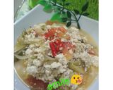 Foto langkah ke 11 dari resep Botok Tahu pedas (simple tanpa bungkus daun pisang).