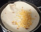 A picture of step 2 of Quesadilla.