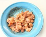 Foto del paso 5 de la receta: Arroz meloso con crema de calabaza y jengibre y pollo a la miel con canela
