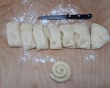 Pas rețetă Melci cu cremă de ricotta 8 fotografie