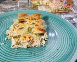 Φωτογραφία βήματος 11 της συνταγής Quiche με σολομό, σπαράγγια και κρέμα γάλακτος