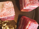 Costilla de ternera al vino tinto