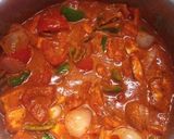 A picture of step 3 of Paneer Tikka Masala Dhaba Style.