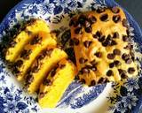 Kek Oren & Coklat Cip