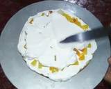 Heart shape cake with cocktail filling recipe step 3 photo