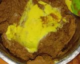 Foto langkah ke 4 dari resep Pisang balut singkong coklat.