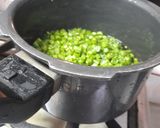 A picture of step 2 of Fresh French beans sabji.