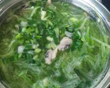 Hình bước làm 3 của món Canh bí nấu ngao