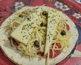 Foto del paso 4 de la receta: Torti-pizzetta cuatro quesos