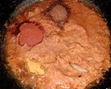 A picture of step 2 of Paneer butter masala.