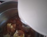 A picture of step 2 of Chikoo banana smoothie.