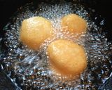 A picture of step 1 of Dahi Vada.