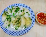 Hình bước làm 3 của món Bánh bột lọc nhân đậu xanh (món chay)