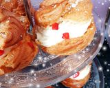 Une image de l'étape 17 de Choux crème pâtissière mascarpone et fruits rouges fraises 🍓.