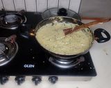 A picture of step 9 of Restaurant Style Methi Matar Malai (whitegravy+matar).
