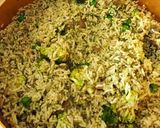 A picture of step 4 of Broccoli Pulao.
