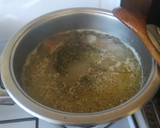 Foto del paso 8 de la receta: Caldo con mollejas de pollo y patata