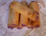 Foto langkah ke 10 dari resep Cannoli ubi ungu cheese.