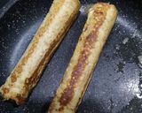 Une image de l'étape 4 de Roulés de pain perdu Nutella.