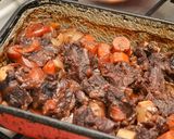 Marhapofa a sütőből, zelleres tört burgonyával recept fázis 4 fotója