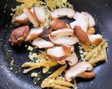 Gambar langkah 4 resipi Shiitake Terung Masak Sos Tiram.