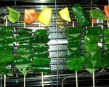 A picture of step 9 of Beef Wrapped in Betel Leaves (Bò Cuốn Lá Lốt).