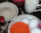 A picture of step 1 of Chocolate Swiss Roll.