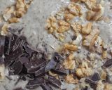 Foto del paso 4 de la receta: Biscochuelo con lentejas, chocolate y nueces 🫘🍫