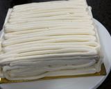 Gambar langkah 14 resipi Creamy Vanilla Butter Cake (Cream Cheese Frosting).