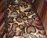 A picture of step 9 of Leopard Shiffon Cupcakes.