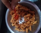 पेरी-पेरी मसाला कुरकुरा पास्ता रेसिपी चरण 5 फोटो